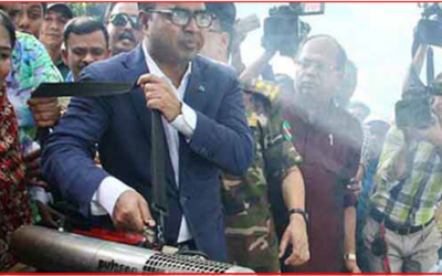 মশাবাহিত রোগ নিয়ন্ত্রণের অভিজ্ঞতা অর্জনে সিঙ্গাপুর গেছেন মেয়র খোকন